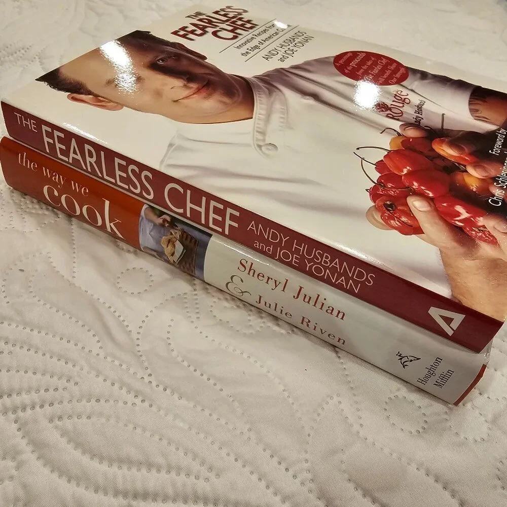 Two Signed Cookbooks: 